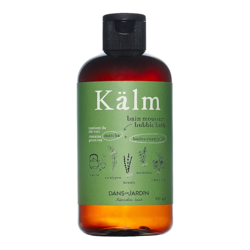DANS UN JARDIN KÄLM BUBBLE BATH WITH ESSENTIAL OILS 250ML - BRAND NEW
